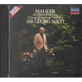 Mahler - Solti CD Symphony No. 1 Decca – 4117312 Nuovo