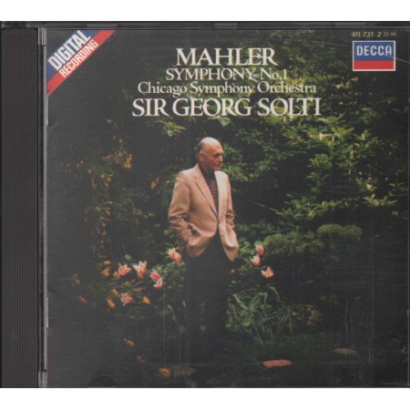 Mahler - Solti CD Symphony No. 1 Decca – 4117312 Nuovo