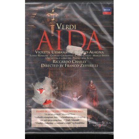 Giuseppe Verdi DVD Aida Decca – 0743209 Sigillato