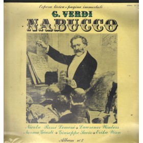 Giuseppe Verdi Lp Vinile Nabucco. Album Nr.2  Joker – SM1107 Sigillato
