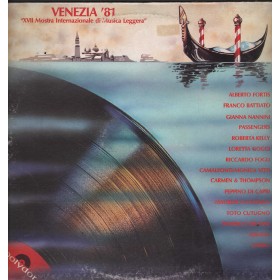 Various Lp Vinile Venezia '81 - XVII Mostra Di Musica Leggera Polydor – 2448128 Nuovo