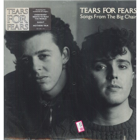 Tears For Fears ‎Lp Vinile Songs From The Big Chair / Mercury Nuovo