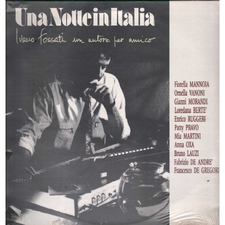 Ivano Fossati Lp Vinile Una Notte In Italia, Un Autore Per Amico Epic – EPC4671351 Sigillato
