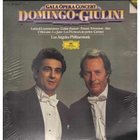 Domingo, Giulini Lp Vinile Gala Opera Concert Soundtrack Deutsche – 253200910 Sigillato