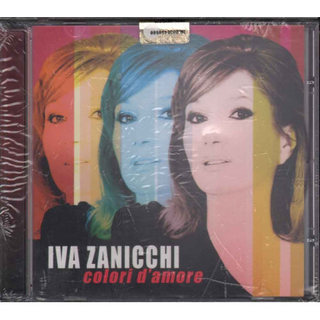 Iva Zanicchi CD Colori D'Amore Nuovo Sigillato 8030615065172