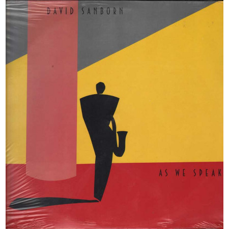 David Sanborn Lp Vinile As We Speak / Warner Bros. WB 56975 Sigillato