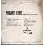 AAVV Lp Vinile Milano Folk Ballate Tradizionali Milanesi Rifi Variety