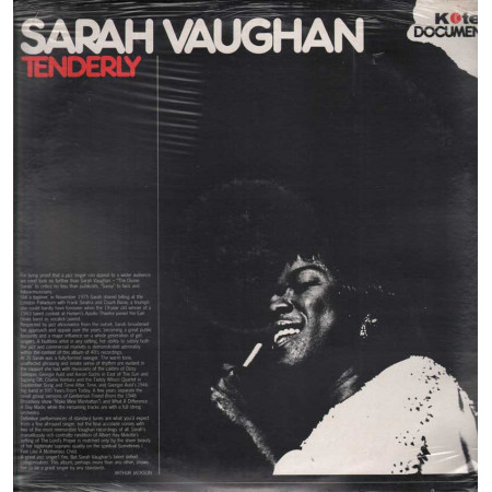 Sarah Vaughan Lp Vinile Tenderly / K-tel Document  SKI 5043 Sigillato