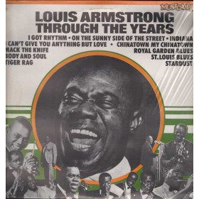 Louis Armstrong Lp 33giri Through the years Nuovo NON Sigillato