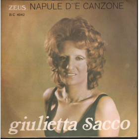 Giulietta Sacco  45giri 7" Napule D''E Canzone / Mario E Lucia Nuovo BC4042
