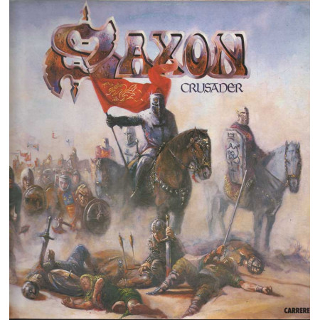 Saxon Lp 33giri Crusader Nuovo Sleeve: Gatefold