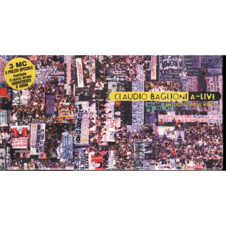 Claudio Baglioni ‎3 MC7 A-Live Sigillata 5099749180741