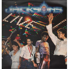 The Jacksons Lp Vinile Live / Copertina Apribile Gatefold EPIC 88562