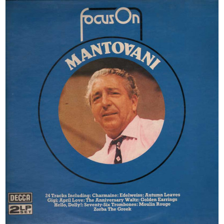 Mantovani 2 Lp Vinile  Focus On Sleeve Gatefold Copertina Apribile Decca Nuovo 