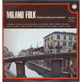 AAVV Lp Vinile Milano Folk Ballate Tradizionali Milanesi / Variety Rifi Nuovo