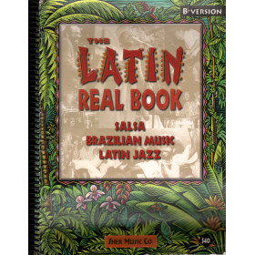 The Latin Real Book - Rilegatura a Spirale Spartito  Hal Leonard Corp 9781883217051