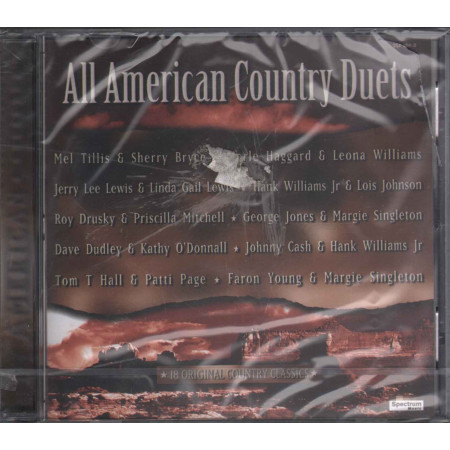 AA.VV CD All American Country Duets / Spectrum ‎552561-2 Sigillato 0731455256123