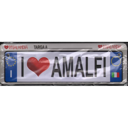 I Love Amalfi - Targa Idea Regalo Regalandia Sigillato 9807800004518