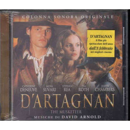 David Arnold CD D'Artagnan The Musketeer  OST Soundtrack Sigillato 0044001492020