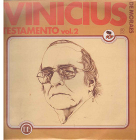 Vinicius De Moraes Lp 33giri Testamento...Vol. 2 Nuovo RB 358