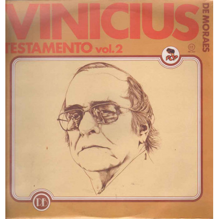Vinicius De Moraes Lp 33giri Testamento...Vol. 2 Nuovo RB 358