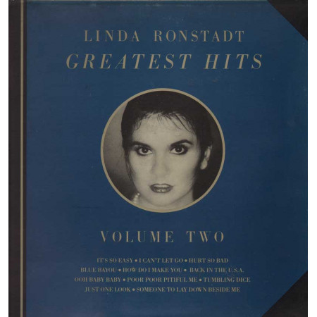 Linda Ronstadt Lp 33giri Greatest Hits Volume Two Nuovo