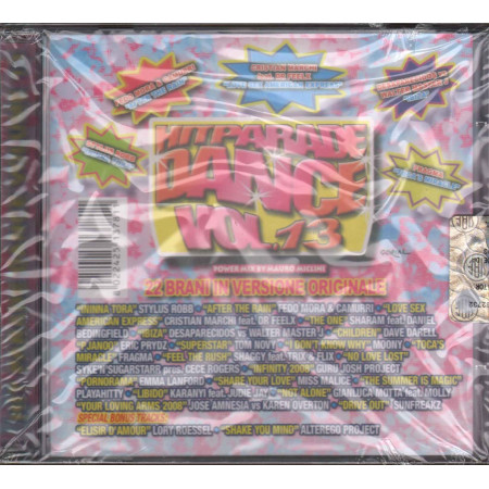 AA.VV. CD Hit Parade Dance 13 Sigillato 8022425137811