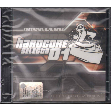AA.VV. CD  Hardcore Selecta 01 Sigillato 8019991121702