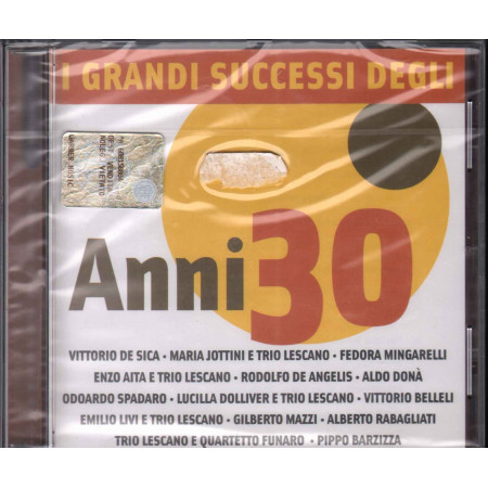 AA.VV. CD I Grandi Successi Degli Anni 30 Sigillato 5050467959224