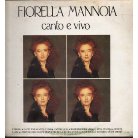 Fiorella Mannoia Lp Vinile Canto E Vivo / Ricordi ORL 9056 Nuovo 0009056