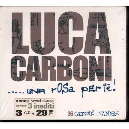 Luca Carboni CD … Una Rosa Per Te! 36 Canzoni D'amore Sigillato 0886972006628