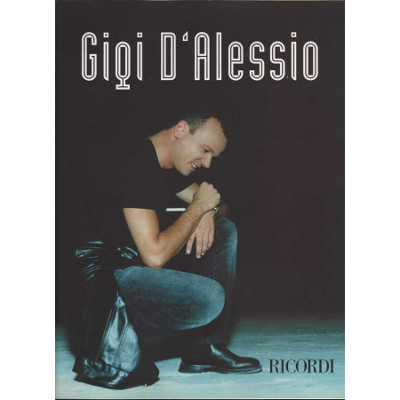 Gigi D'Alessio SPARTITO Testi e Accordi per Pianoforte Nuovo 790215106611