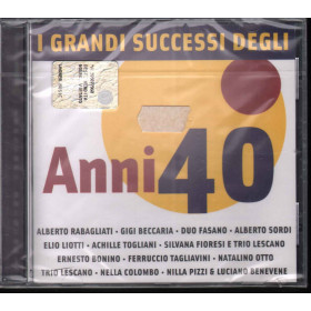 AA.VV. CD I Grandi Successi Degli Anni 40 Sigillato 5050467959323