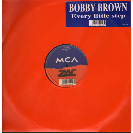 Bobby Brown ‎Vinile 12" Every Little Step / ZAC Records Nuovo 8018951004079