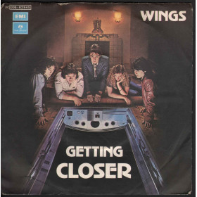 Wings (Paul McCartney) Vinile 7" 45 giri Getting Closer / Spin It On Nuovo