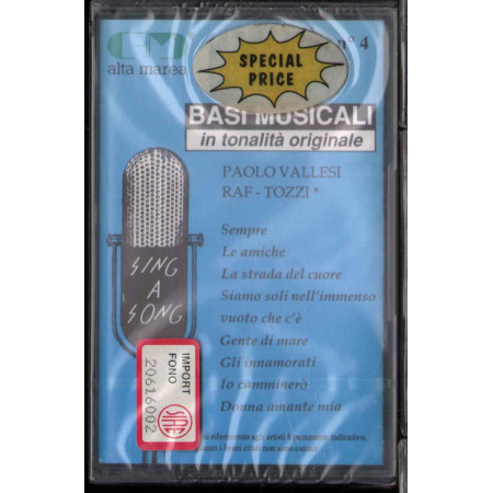 Paolo Vallesi / Raf / Umberto Tozzi MC7 Basi Musicali Sigillata 0042217065342