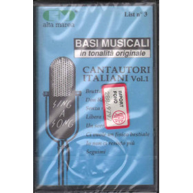 AA.VV MC7 Basi Musicali Cantautori Italiani Vol. 1 Nuova Sigillata 0042217065243