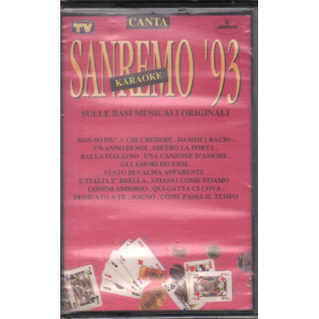 AA.VV MC7 Canta Sanremo 93' Karaoke Nuova Sigillata 0731451469046