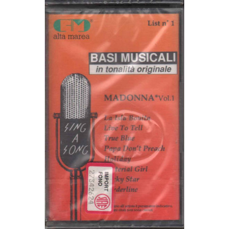 Madonna MC7 Basi Musicali Vol. 1 Nuova Sigillata 0042217065045