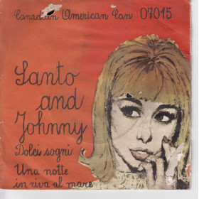 Santo & Johnny Vinile 7" 45 giri Dolci Sogni / Una Notte In Riva Al Mare Nuovo