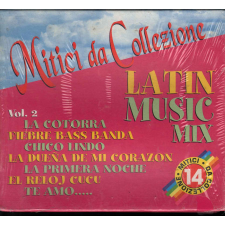 AA.VV. CD Latin Music Mix Vol 2 - Mitici Da Collezione 14 Sigillato 8012958360145