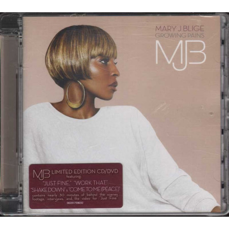 Mary J. Blige CD DVD  Growing Pains Sigillato 0602517598232