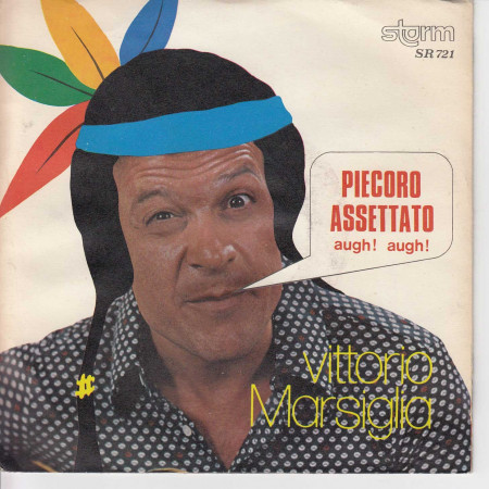 Vittorio Marsiglia Vinile 45 giri 7" Piecoro Assetato / Carlotta Nuovo
