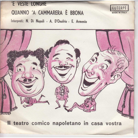 Enzo Armanio Vinile 45 giri 7" 'E Veste Longhe/Quanno 'a Cameriera è Bbona Nuovo