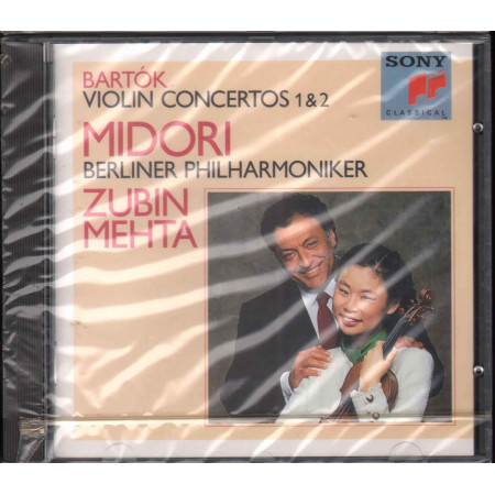 Bartok / Zubin Mehta / Midori CD Violin Concertos Nos. 1 & 2 Sigillato 5099704594125
