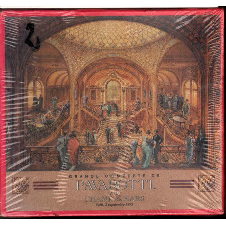 L. Pavarotti  CD Grande Concerte De Pavarotti Au Champ De Mars Sig. 8733 U2 2
