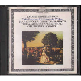 J S Bach - J Schroder - C Hirons‎ CD Violin Concertos 1 & 2 / Concerto For Two Violins