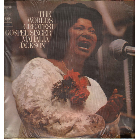 Mahalia Jackson Lp Vinile The World's Greatest Gospel Singer Nuovo