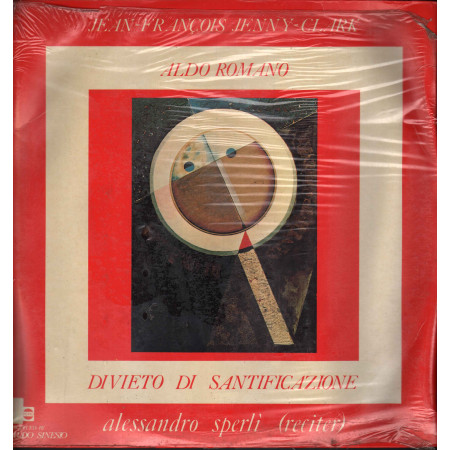 Jean-Francois Jenny-Clark & Aldo Romano ‎Lp Vinile Divieto Di Santificazione Horo Nuovo