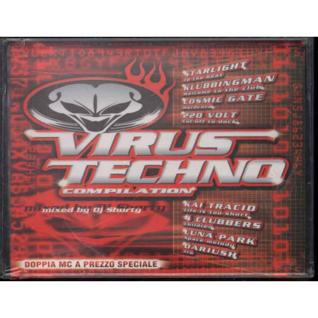 DJ Shorty 2x MC7‎ Virus Techno Compilation Nuova Sigillata 8019991301081